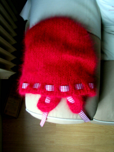 Fichu Rouge à Fossettes scarf photo 3