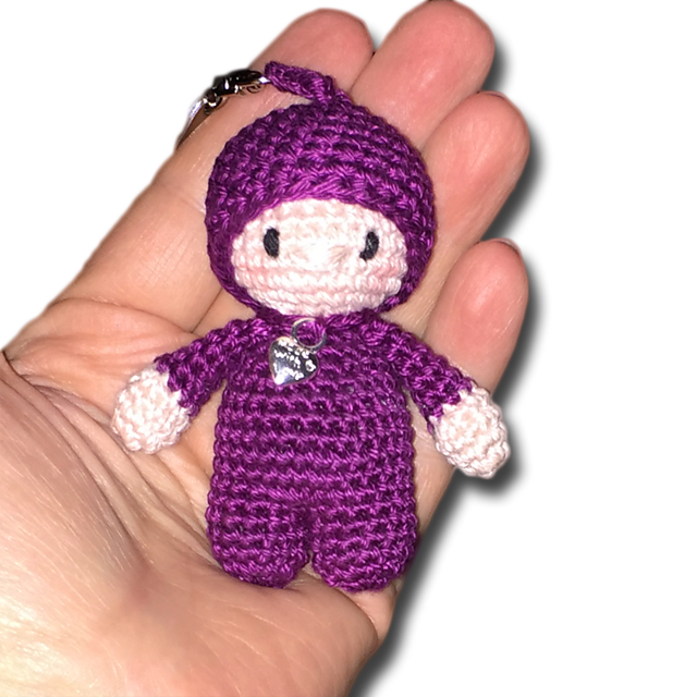 Ravelry Cuddly doll (Key Chain) pattern by Zhaya Designs