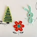 Woodland creatures appliques - Bunny set pattern 