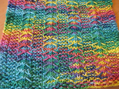 Gulls and Garter Washcloth photo 3