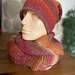 Foxy: scarf and beanie pattern