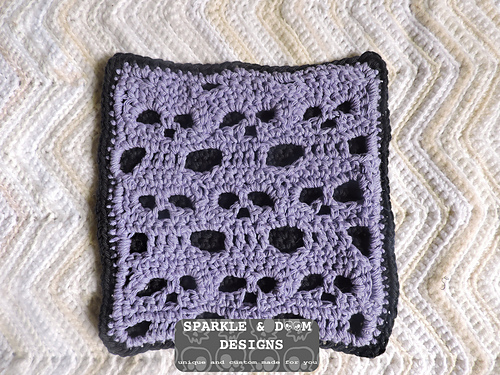 Skull Dishcloth & Potholder photo 3