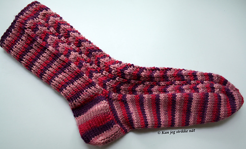 Sikksakk-sokkene - Hilde Aareskjold Salthe/Kan jeg strikke nå?