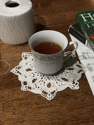 the Porcelain Crown Doily