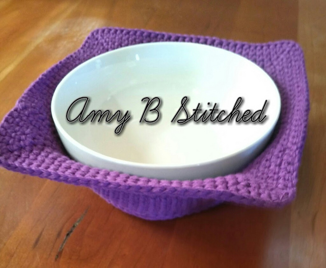 Ravelry Bowl Cozy Hot Pad Pattern By Amy B Sched Bowl Cozy Hot Pad Pattern By Amy B Sched
