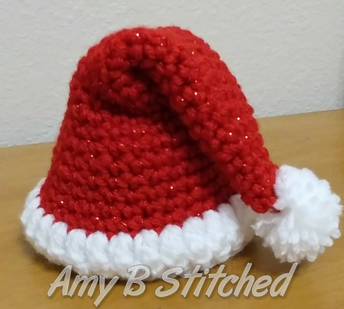 Santa Hat Jar Topper photo 1