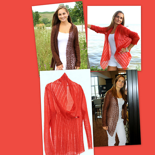 Ravelry: Magic Lace Cardigan pattern by Angela Juergens