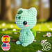 Bulbasur Pokemon  amigurumi pattern 