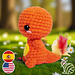 Charmander pokemon plush pattern 