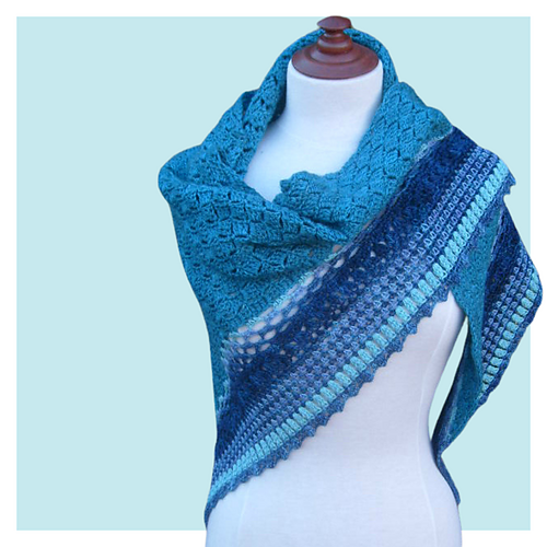 Summer Rain shawl photo 1