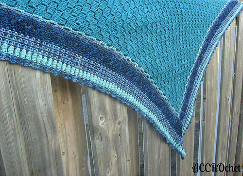 Summer Rain shawl photo 5