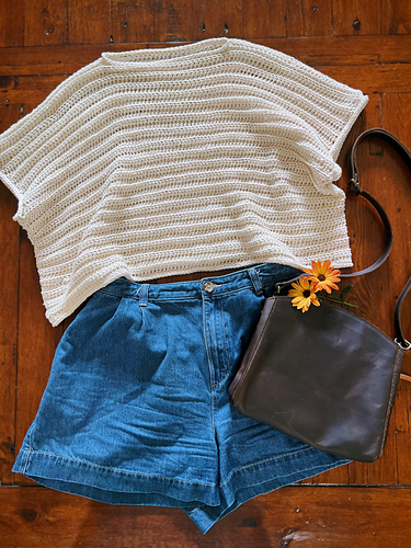 The Restless Rows Crochet Tee