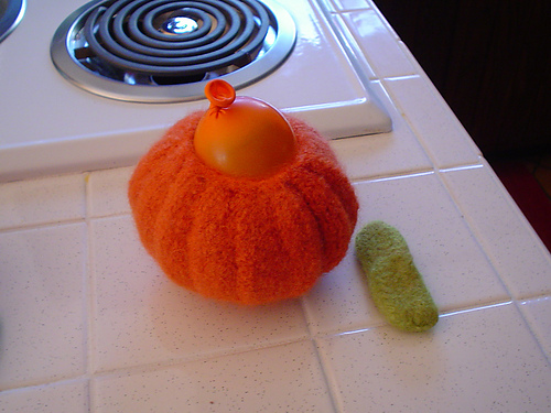 Pumpkin - Felted