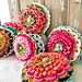 "Dahlia" Cushion pattern 