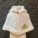 Girl poncho 12 to 24 months pattern 