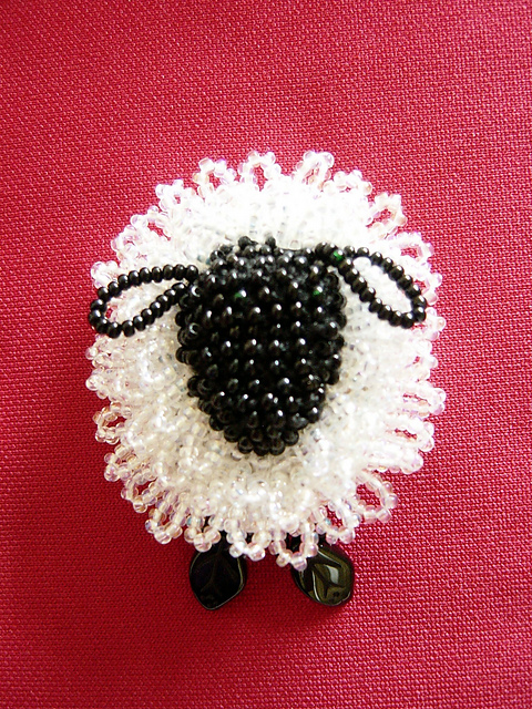 Ravelry: Sheep Pin pattern by Linda Taylor