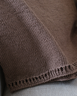 Sleeveless top knitting pattern