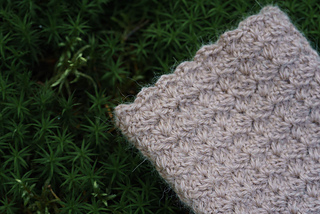 crocheted fingerless gloves
