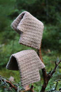 crocheted fingerless gloves