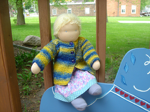 waldorfmama doll cardigan photo 4