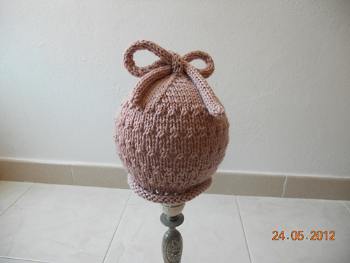Old Pink Baby Hat & Cocoon photo 2