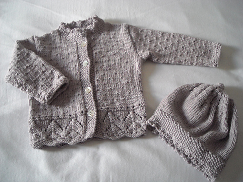 Emma Lace Cardigan and hat photo 6