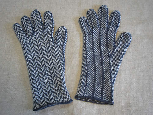 Herringbone Gloves ヘリンボーンの手袋 photo 2