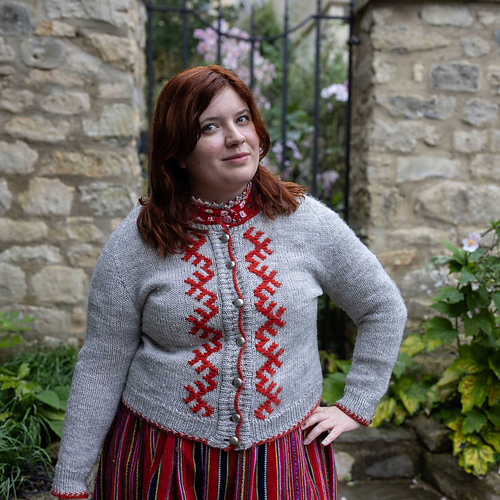 sretsis ニット Ravelry: Sitsijakk pattern by Aleks Byrd