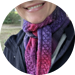 Snowflakes Scarf pattern 