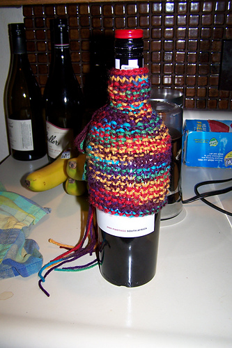 Easy Wine Bottle Sweater photo 1