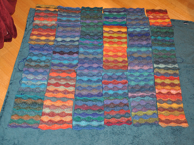 Ravelry: alisonhand's Mom's Lizard Ridge