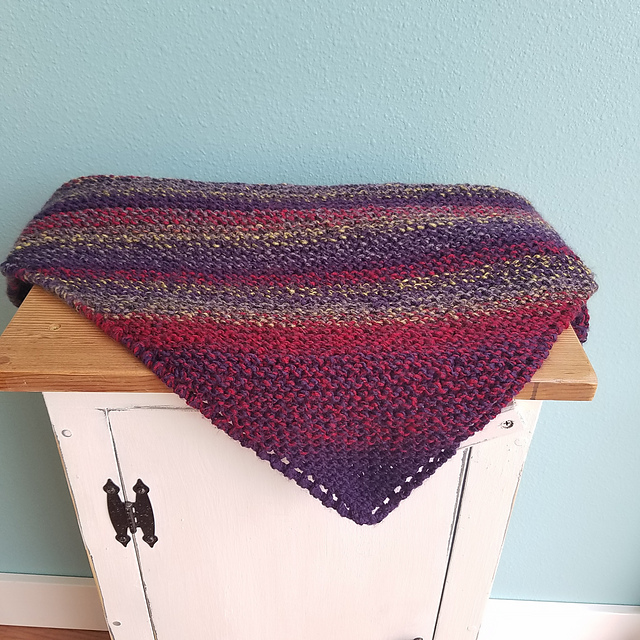 Ravelry Major Lap Blanket pattern by A Little Knitty Designs