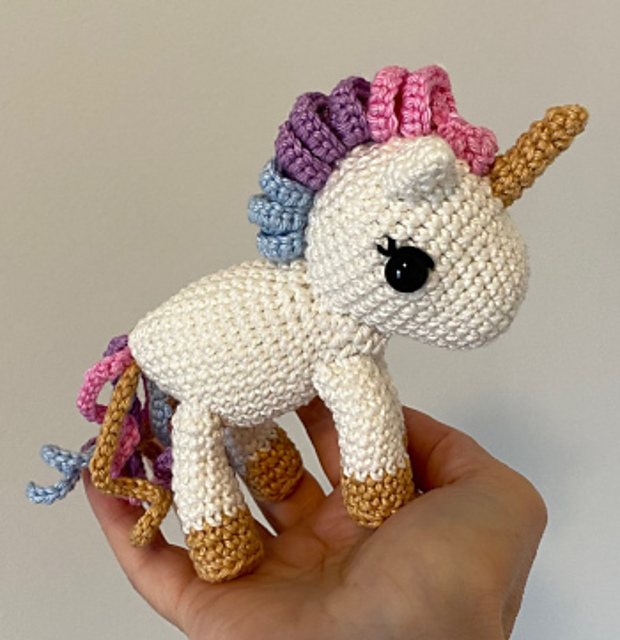 PPB Rainbow Unicorn Amigurumi