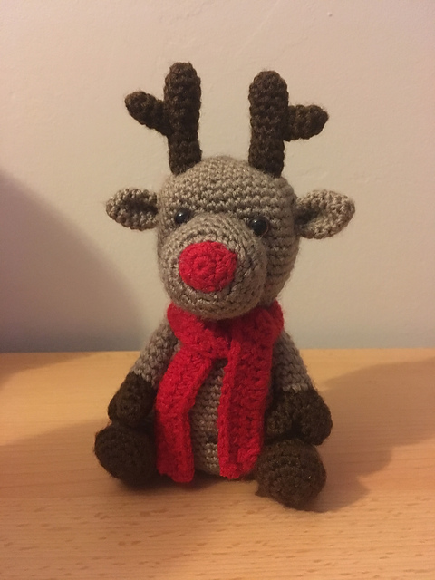 Ravelry: Reindeer pattern by Amy’s Crochet Cave
