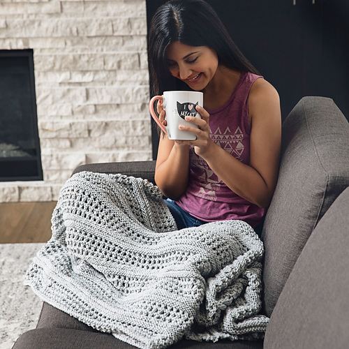 Ravelry Zen Blanket pattern by Leelee Knits