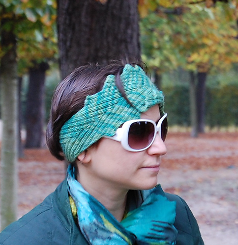 Aldo Grecian headband Theodora Cowhide Wide Headband main image 2