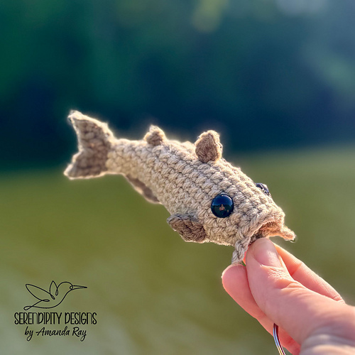 Cody the Catfish Keychain