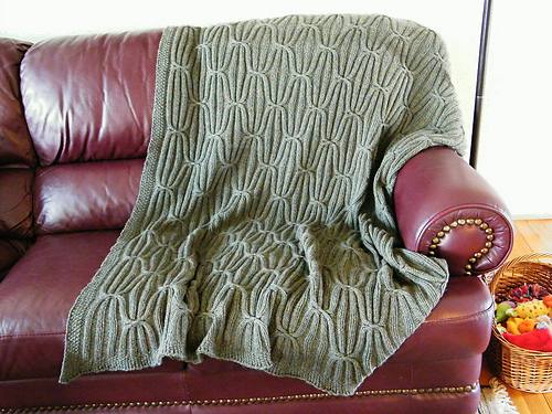Quilt and Cable Blanket photo 7