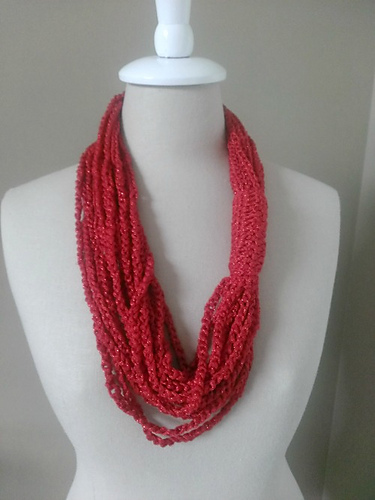 Chain Necklace Cowl photo 3