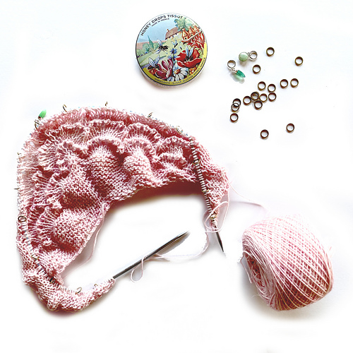 sherbet fizz shawl