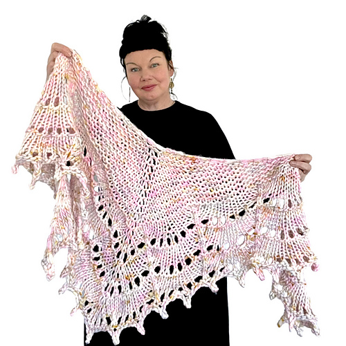 sherbet fizz shawl