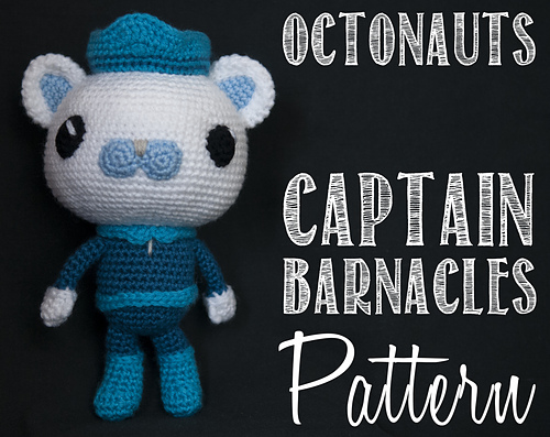 Kaptein Barnacles (Octonauts) Amigurumi - Allison McDonough