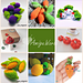Vegetable Keychains pattern 