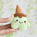 Ice Cream Keychain pattern