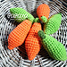 Papaya keychain pattern