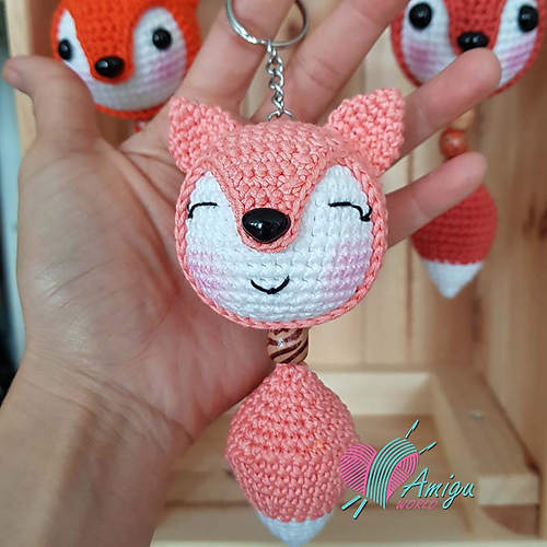 Fox Keychain