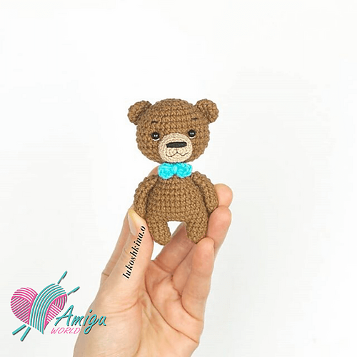 Tiny Bear Keychain