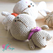 Cute Chubby Bear pattern