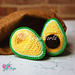 Avocado Amigurumi pattern