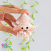 Tiny Squid Keychain pattern